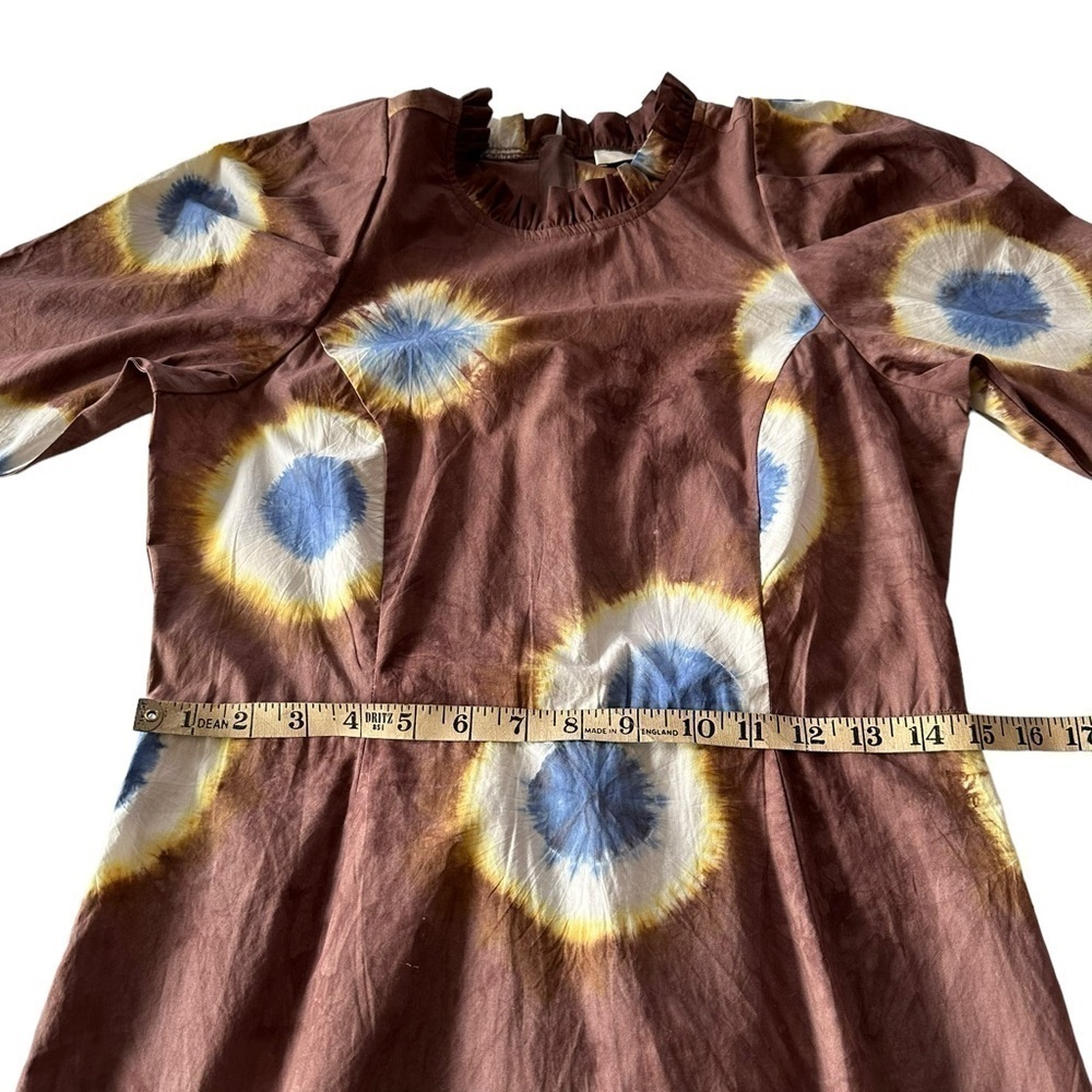 SEA New York Tie Dye Midi Dress Size 4
NWT Brown Puff Sleeve Cotton Mock Neck - Picture 15 of 16